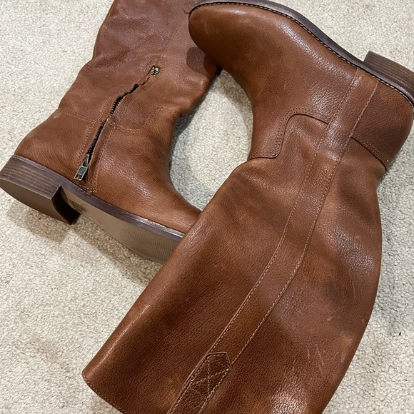 Madewell Brown Leather Women's Boots - Picture 4 of 8